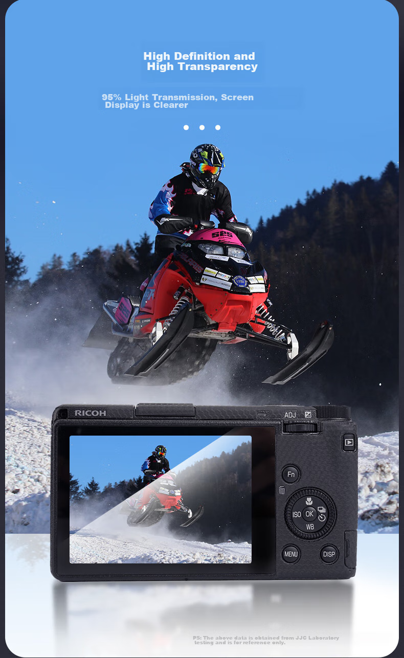 Защитная пленка JJC GSP-GRIII из закаленного стекла для камеры RICOH GR3x и GR3, аксессуары для цифровой камеры