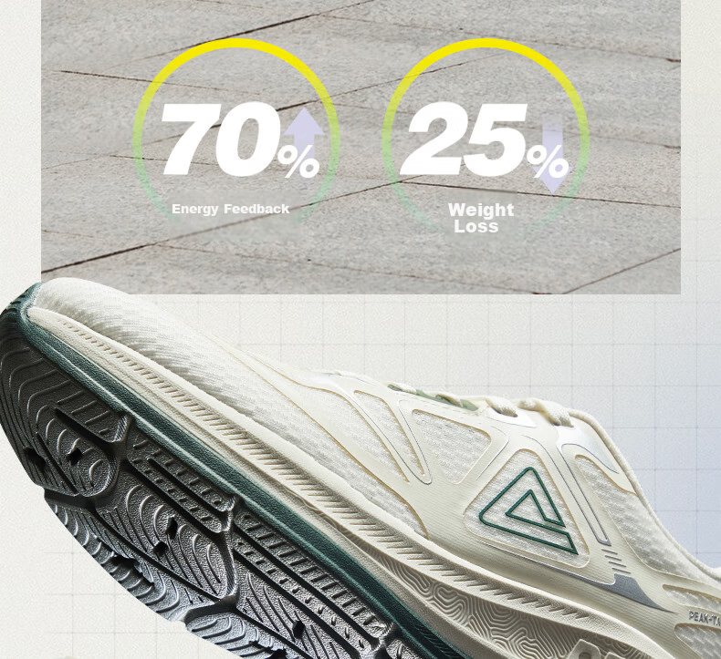 Женские кроссовки PEAK Taiji 24-Hour Running Shoes, дышащие, легкие, повседневные, спортивные кроссовки DH420018