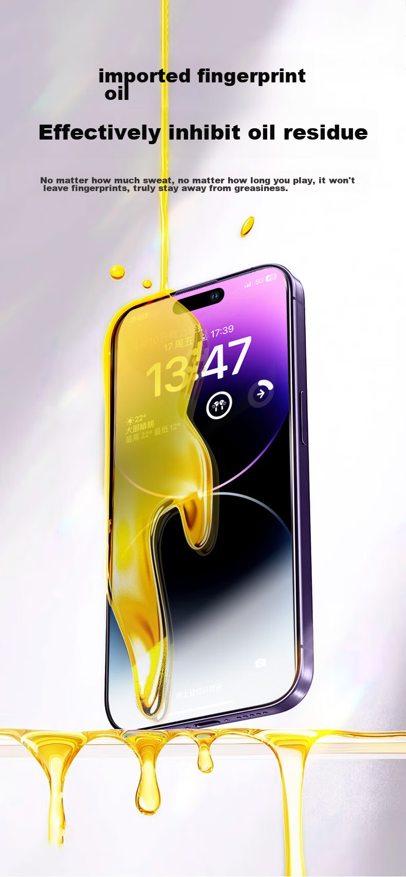 Защитное стекло для iPhone 14 Pro Max