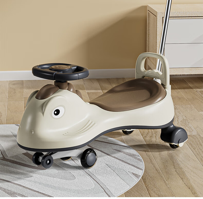 Детский самокат-каталка ANGI BABY Anti-Rollover Twist Car, двухместный, с поворотным передним колесом, подарок для детей