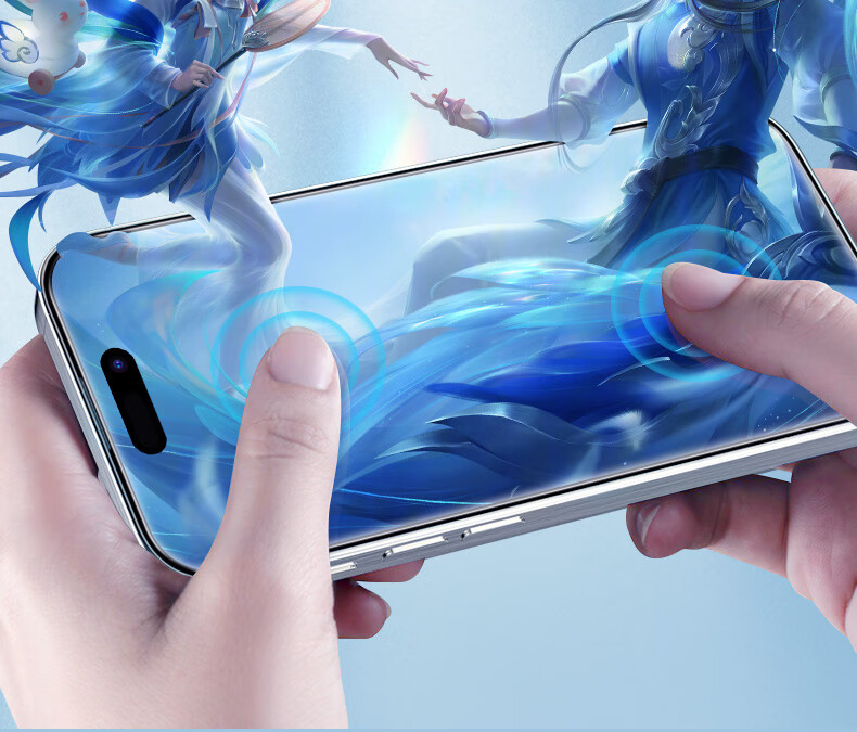 Защитное стекло для iPhone 16 Plus/15 Plus