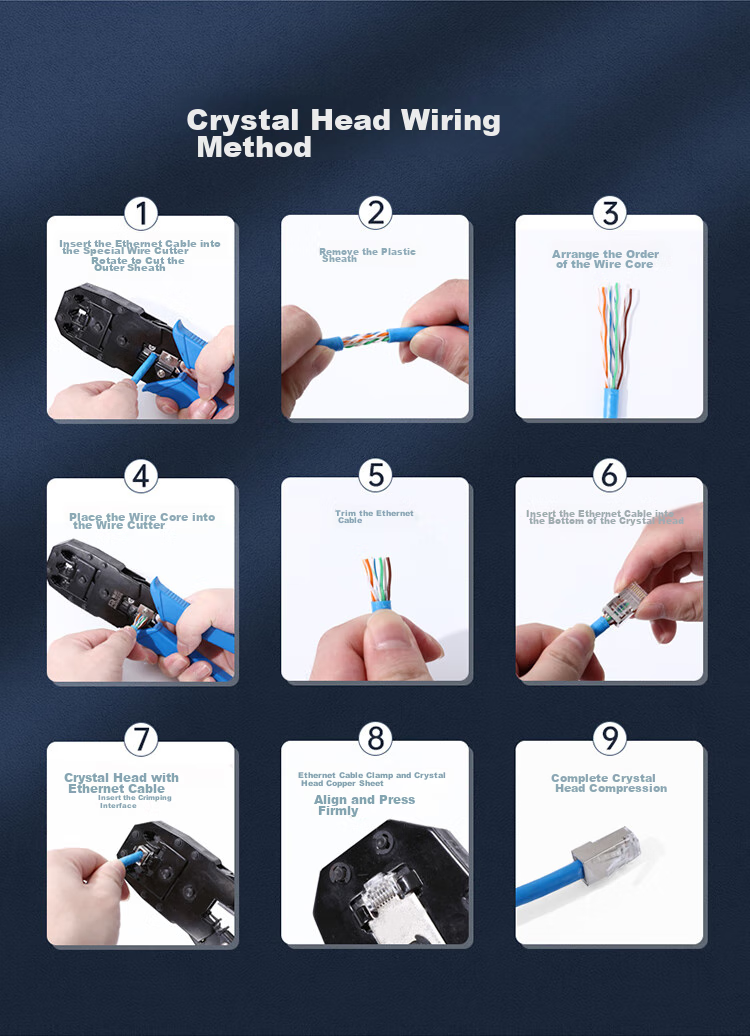 Коннектор RJ45 SAMZHE Cat6, экранированный, 10 шт.