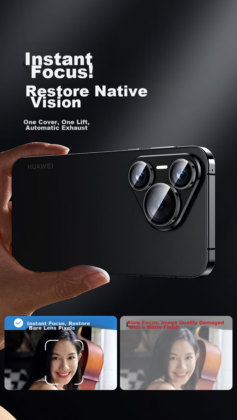 Защитное стекло для камеры Huawei Pura70