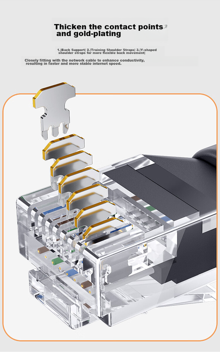 Сетевой кабель CABLE CREATION CL0372, тонкий CAT6A, 10 Гбит/с, 360-градусный правый угол, 1 м
