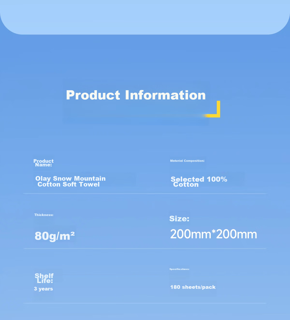 Ватные диски Oeiez Medical-Grade, мягкие, большие, 100% хлопок, 180 шт.
