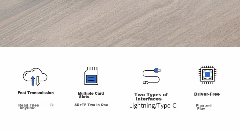 Адаптер-кардридер Masentek Type-C SD/TF, для iPhone, Huawei, iPad, Macbook, USB-камера, флеш-накопитель