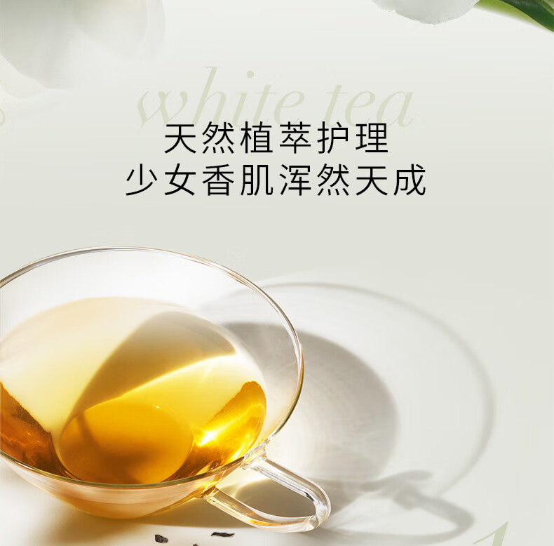 伊丽莎白雅顿成毅同款白茶沁心香水30ml+白茶身体霜400ml滋润身体护理