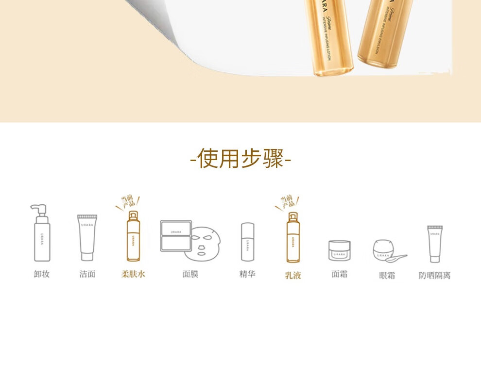 悠莱水乳精华面霜悠莱恒采之能奢宠护肤品抗皱修护提拉紧致保湿 恒采奢宠【水+乳+精华】