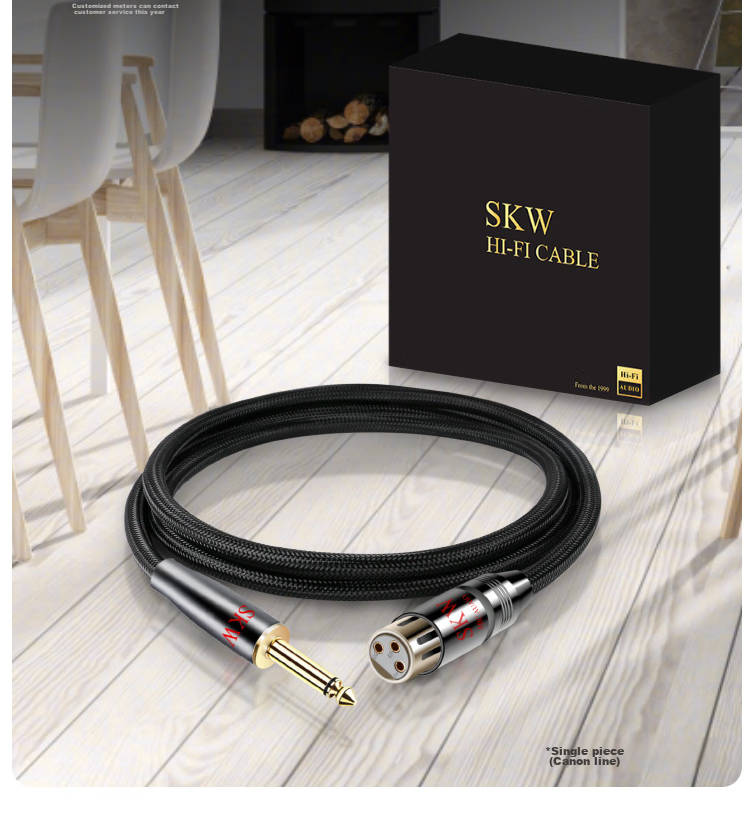 Кабель SKW 6.5мм - XLR