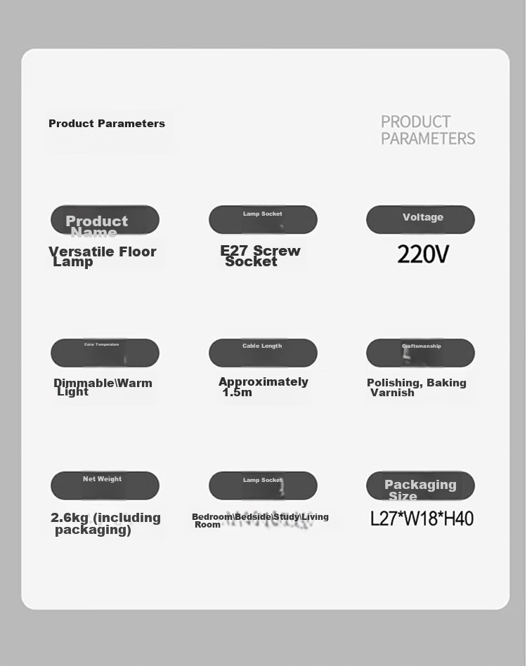 Напольный светильник Datouren, регулируемая яркость, для студентов, для гостиной и спальни, прикроватная лампа для чтения