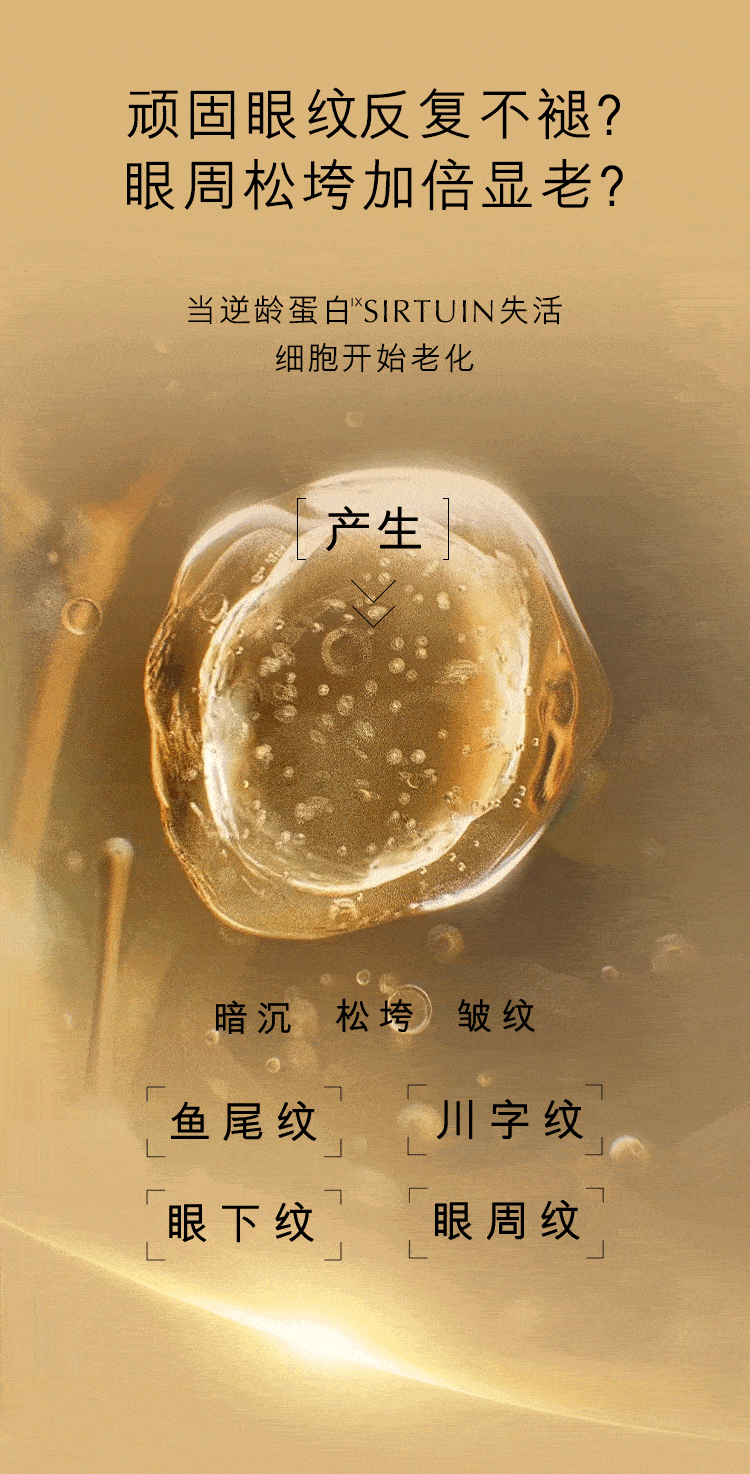 雅诗兰黛白金轻盈眼霜15ml淡纹紧致护肤品礼盒化妆品套装生日礼物送老婆