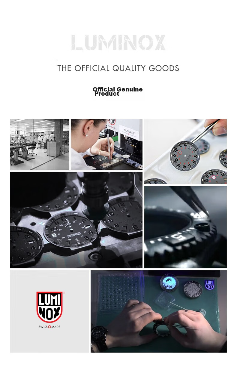 Швейцарские часы Luminox Military Standard 3351, мужские, спортивные, кварцевые, водонепроницаемые до 300 м, с резиновым ремешком, корпус из углеродного волокна