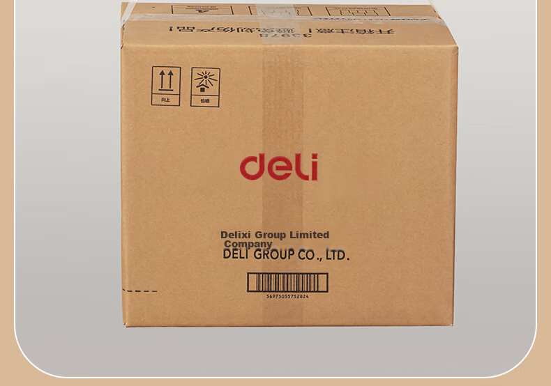 Упаковочная лента Deli JD150, 45 мм x 60 ярдов, 6 рулонов в тубусе, прозрачная