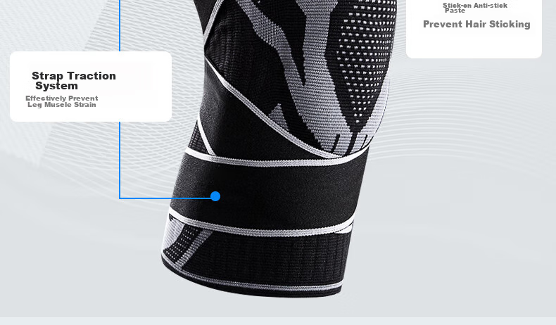 Наколенники Li-Ning для спорта, бега, два наколенника, защита мениска, пателлярный ремень, баскетбол, футбол, бадминтон, хайкинг, поддержка колена, белый, 2XL