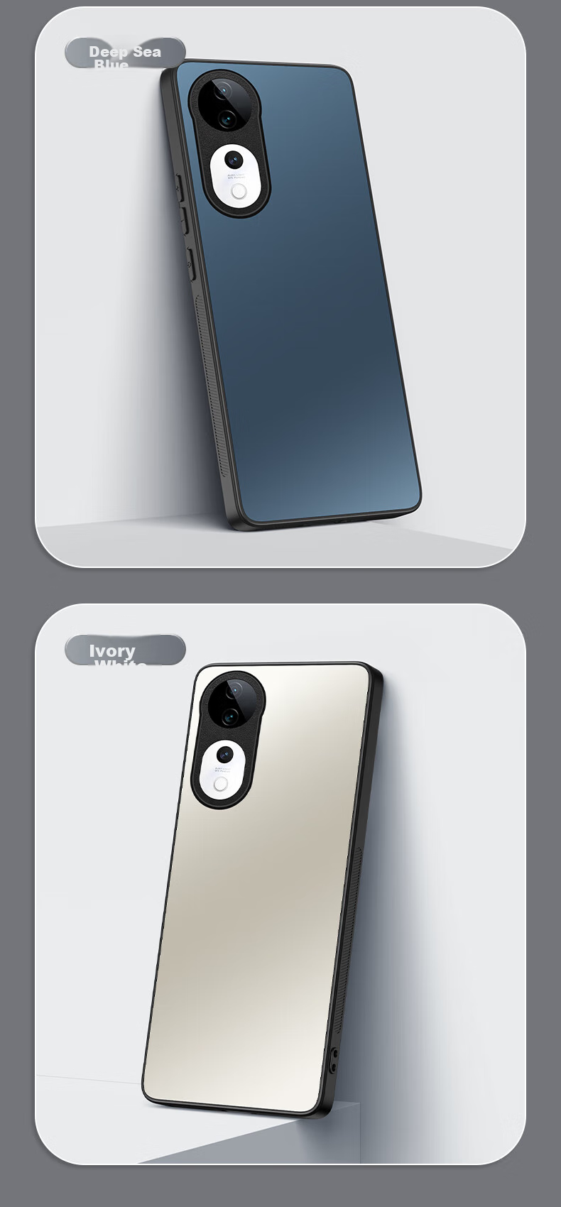Чехол HotFire AG Frosted для Vivo S19, защитный, противоударный, ультратонкий, черный графит
