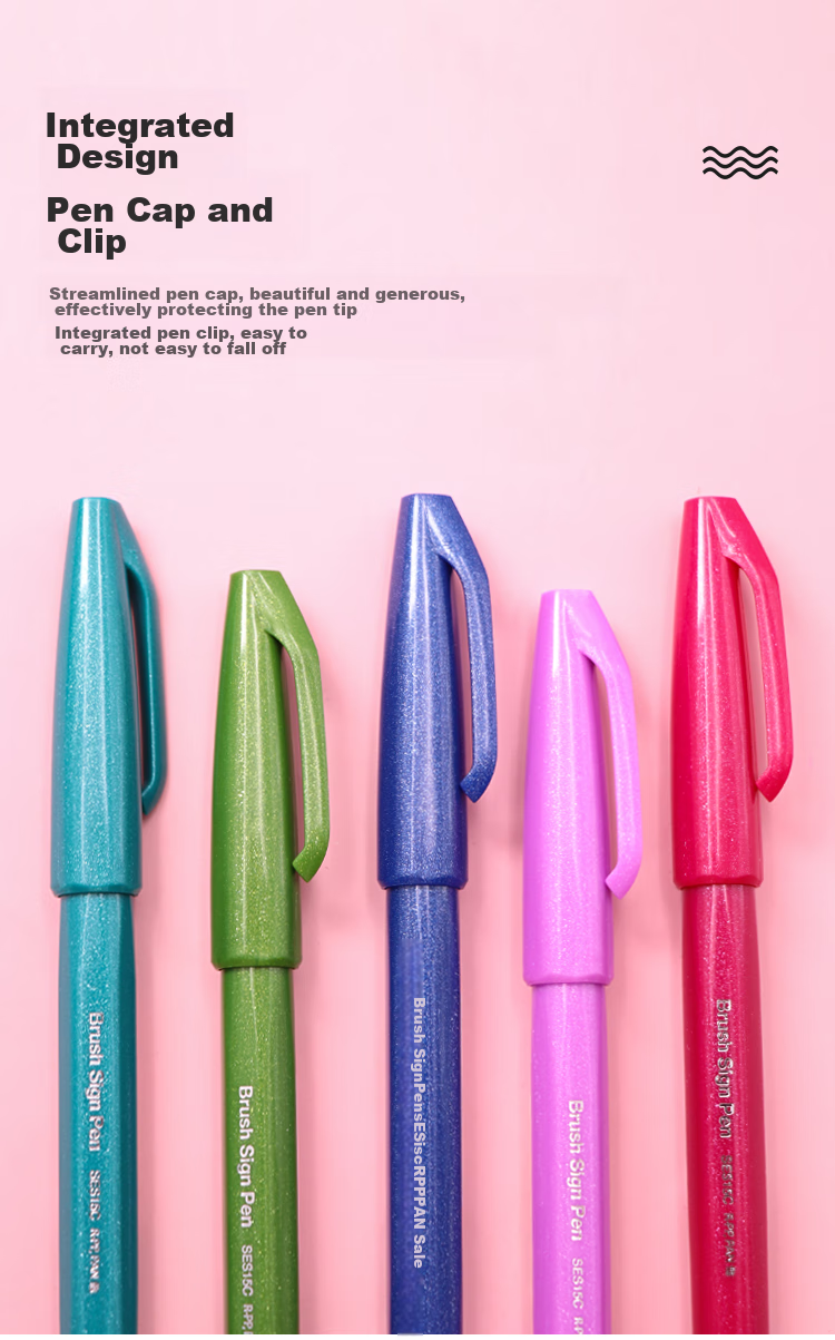 Ручка-кисть Pentel Cherry Pink