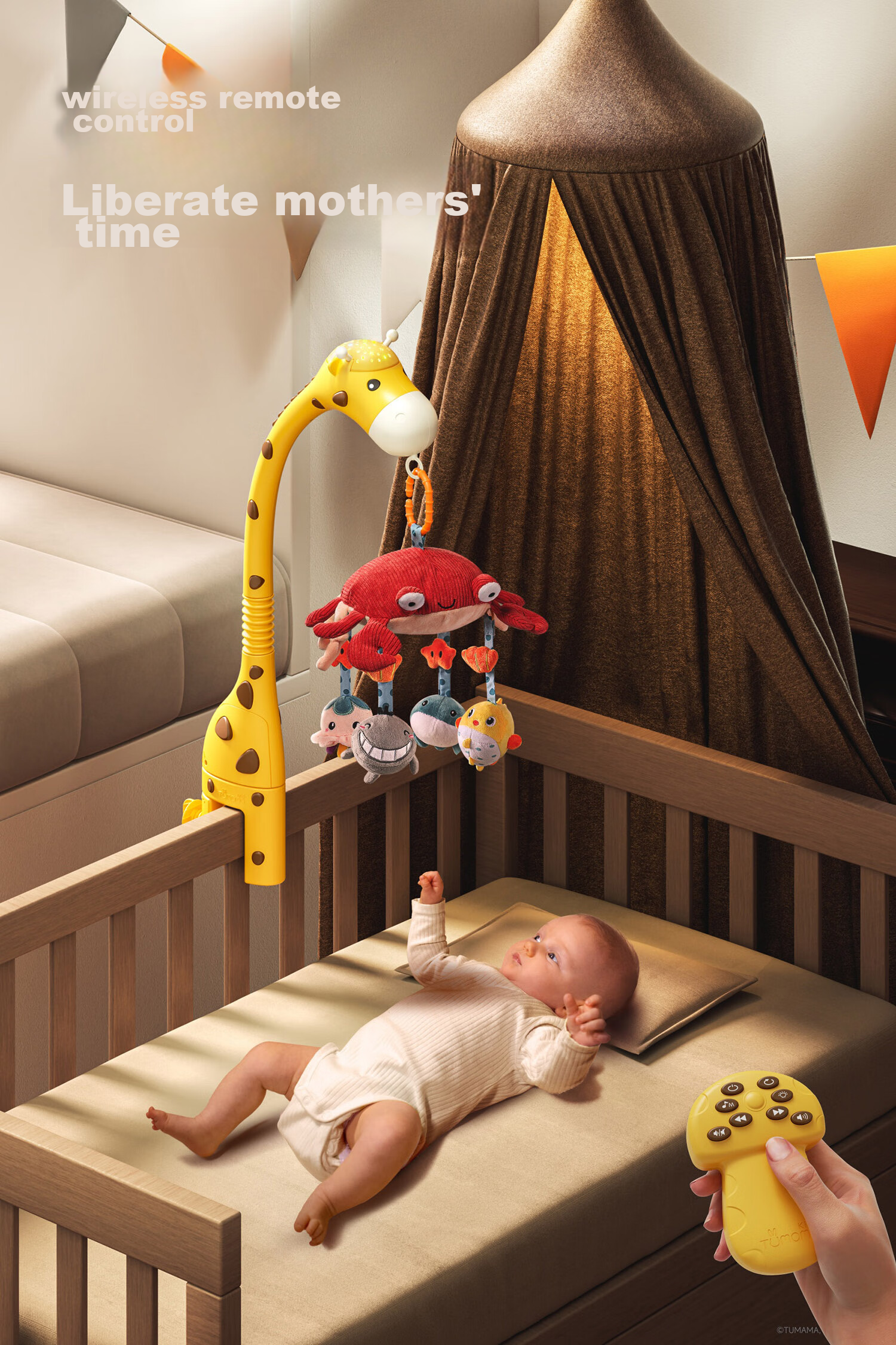 Музыкальная погремушка Tumama Kids
