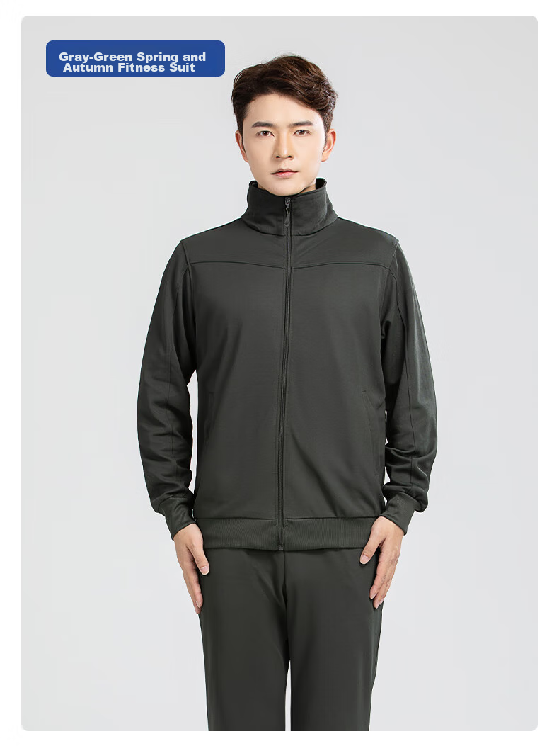 Мужской костюм для фитнеса Xiyan Long-Sleeve, тренировочная форма, дышащая спортивная одежда для весны, осени и зимы, комплект для тренировок с длинными рукавами и брюками