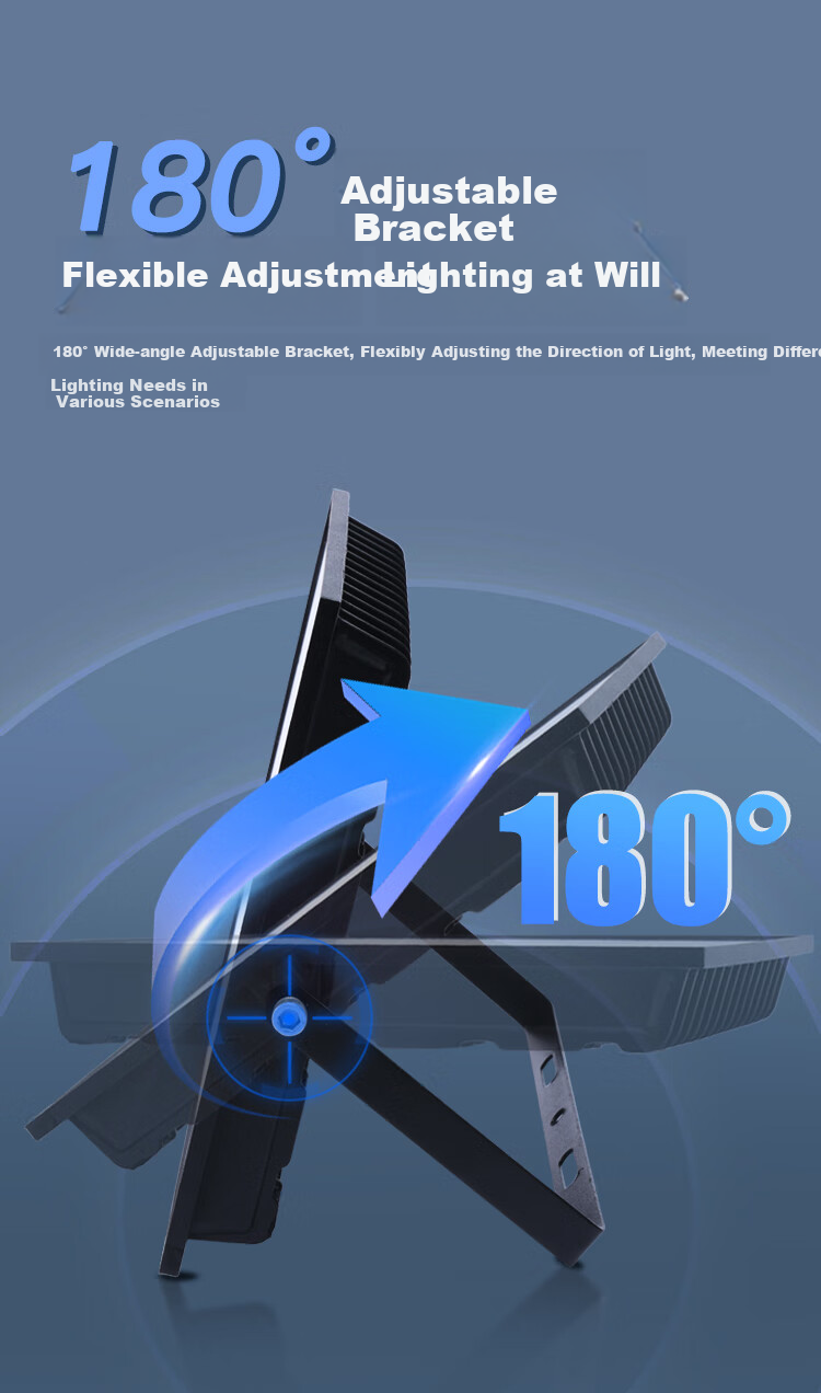 Светодиодный прожектор ROLin 100W, IP66, холодный свет, алюминиевый корпус