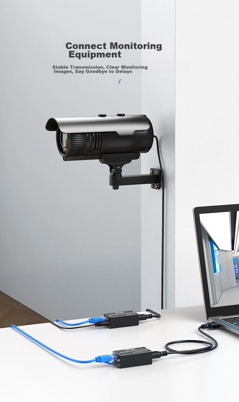 Удлинитель USB 2.0 MT-viki MT-250FT, 50 метров, через Ethernet кабель RJ45, без драйверов