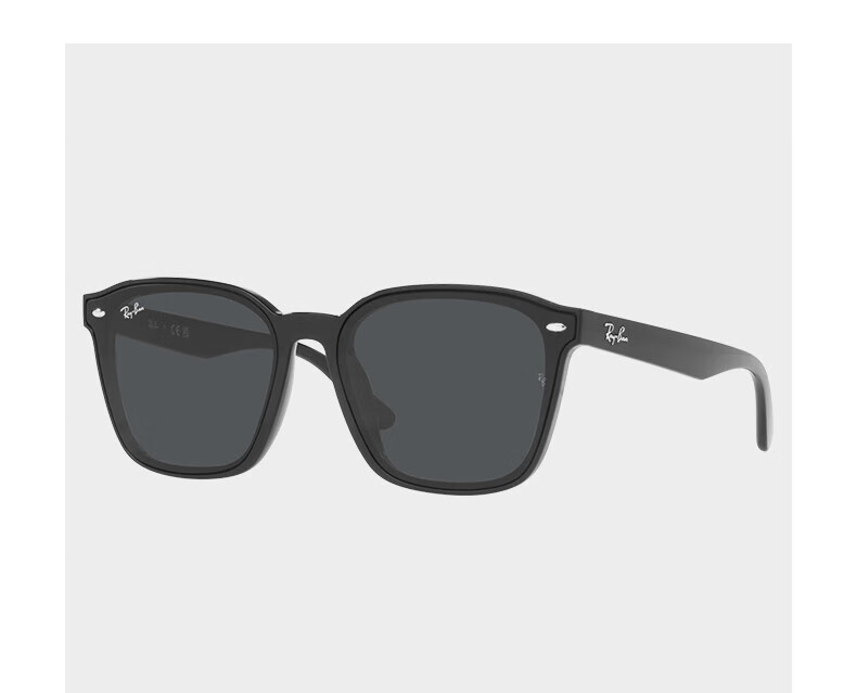 Солнцезащитные очки Ray-Ban RB4392D 601/9A, квадратная большая оправа, унисекс, с поляризованными линзами