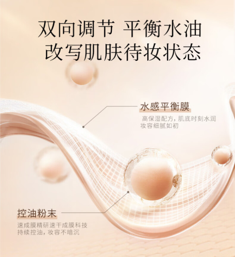 毛戈平（MAOGEPING）凝脂柔肌妆前霜5ml 隔离霜保湿滋润提亮