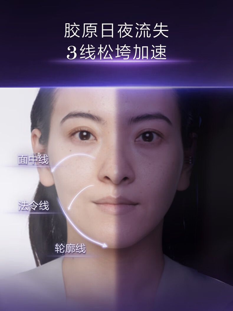 兰蔻塑颜紧致百肽面霜75ml保湿护肤套装礼盒女神节生日礼物送女友