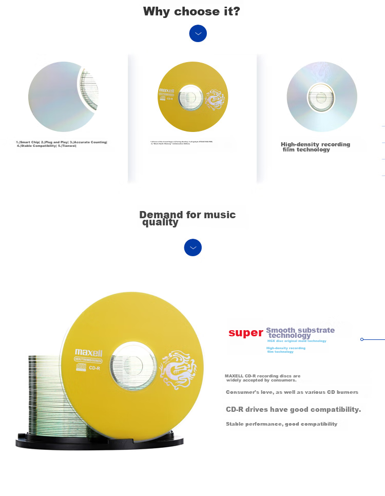 CD-R диски, 50 шт.