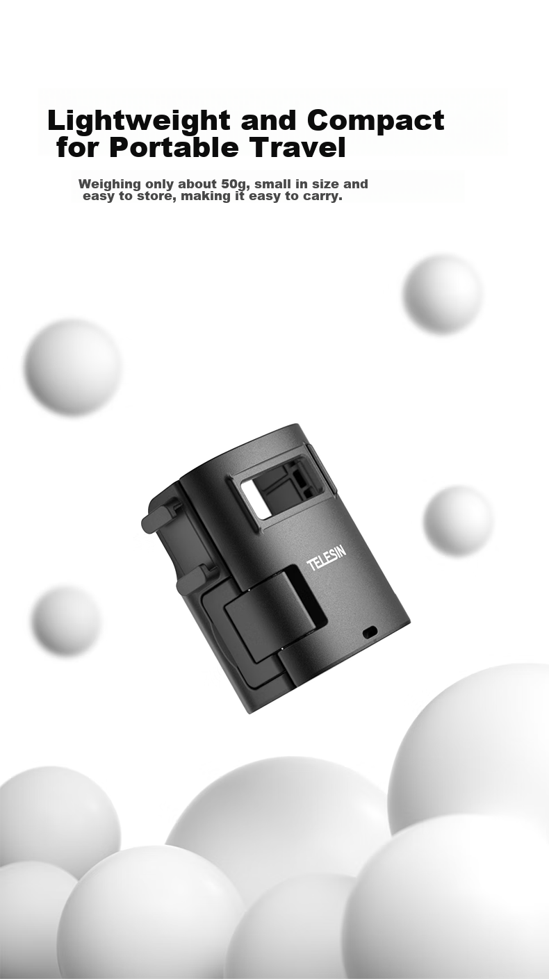 TELESIN Многофункциональная рамка для DJI Osmo Pocket 3, аксессуар для экшн-камеры, крепление, адаптер