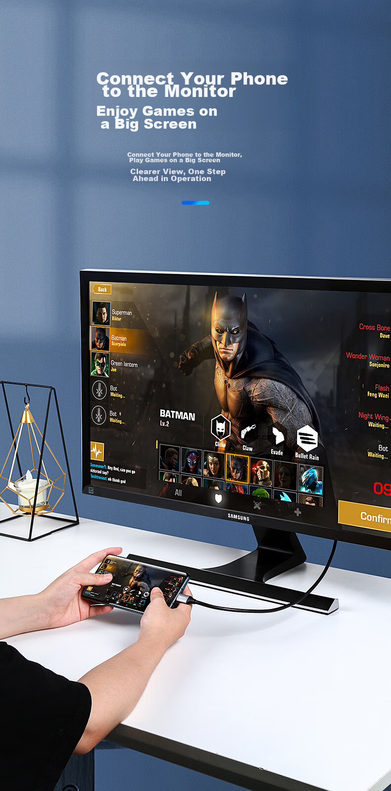 Переходник BIAZE Type-C на DP 1.2, кабель-адаптер 4K 60Hz, 165Hz, Thunderbolt 3, для ноутбука, внешний монитор, 240Hz, 1 метр
