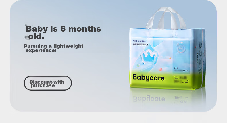 Подгузники Babycare Airpro, размер XL, 36 шт. (12-17 кг), ультратонкие и дышащие для летнего использования