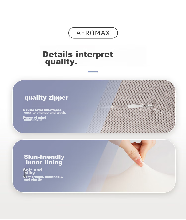 Подушка для сна Aeromax, складная подушка для обеденного перерыва в офисе, маленькая подушка, портативная подушка для сна на животе для путешествий на открытом воздухе, подушка из пены с эффектом памяти