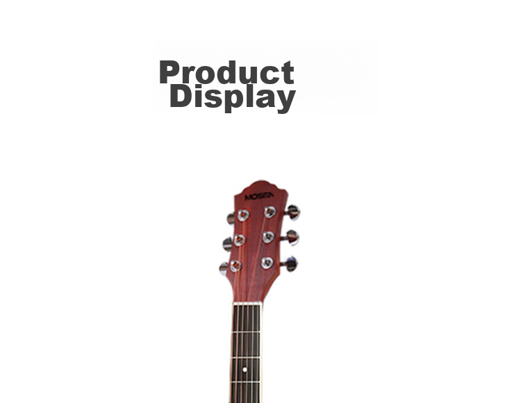 Акустическая гитара MOSEN DC41TBS, 41 дюйм, для начинающих, матовая отделка, градиентный цвет