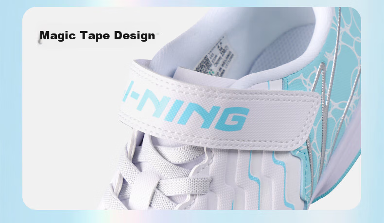 Детские футбольные бутсы Li-Ning для зальных покрытий, размер 32, синий