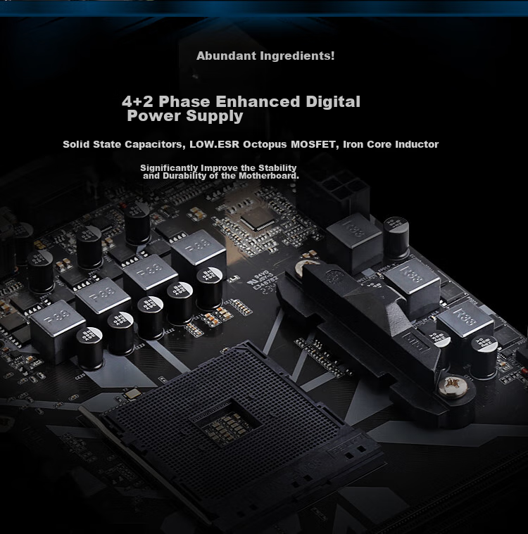 Материнская плата ONDA A520+B (Socket AM4, M.2 WiFi, DDR4, M-ATX)