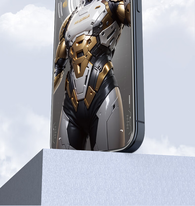 Защитное стекло BLUEO для iPhone 15 Pro Max, с AR-покрытием, защита от отпечатков пальцев и бликов