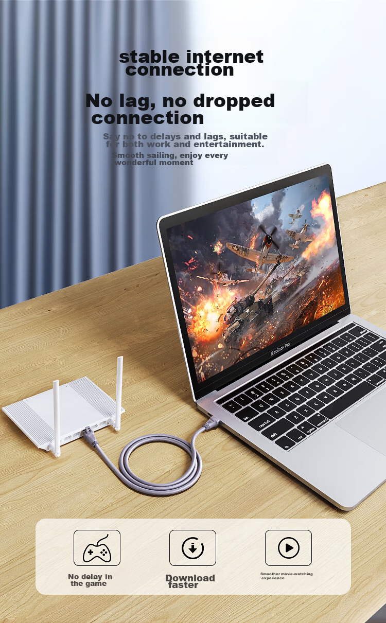 Сетевой кабель CHOSEAL Cat6