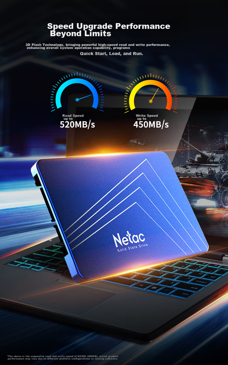 SSD накопитель Netac N530S