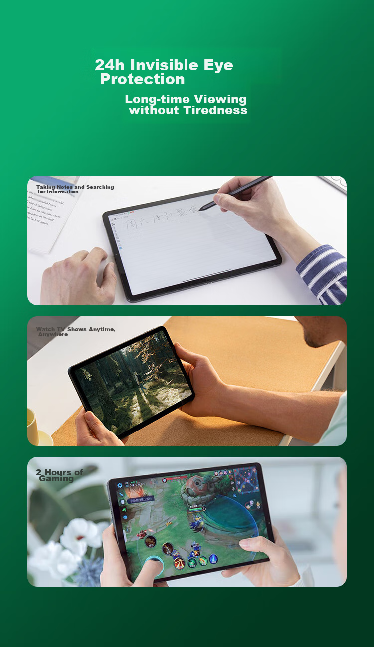 Защитное стекло BOSQING для Huawei MatePad Pro 11, антибликовое, защита глаз, полное покрытие, защита от отпечатков пальцев, для моделей 2022/2024, 11-дюймовый планшет