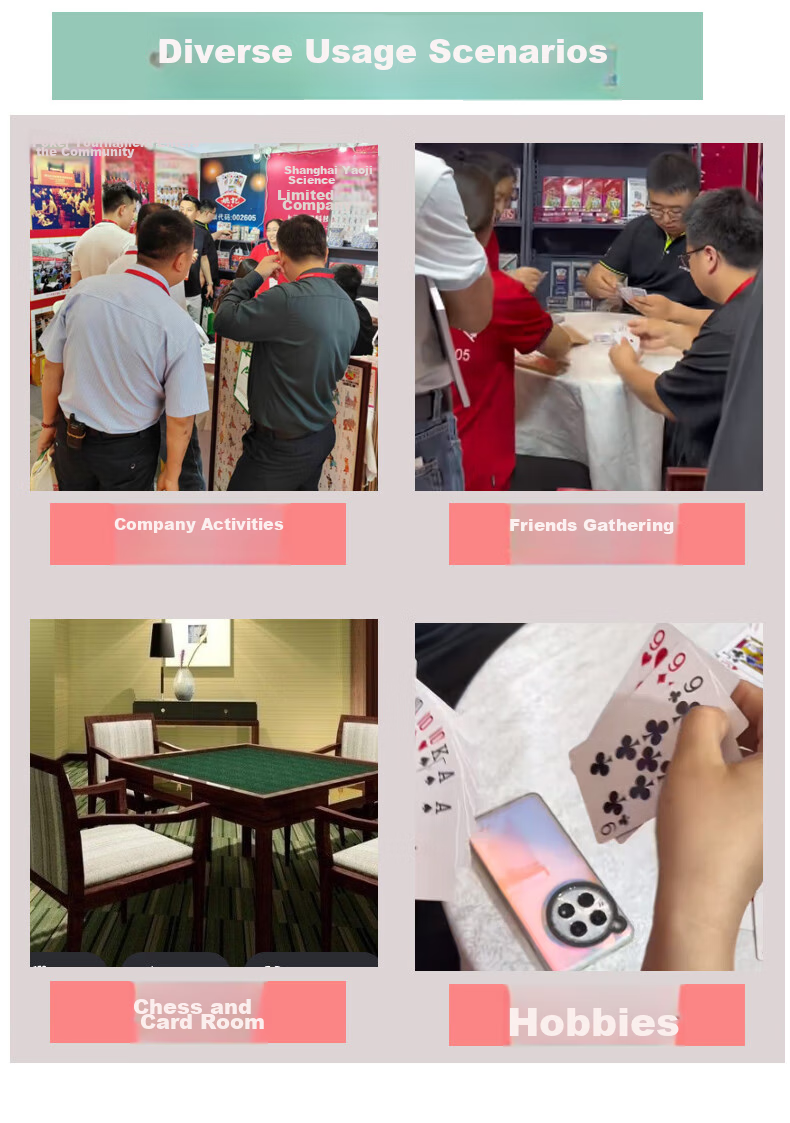 Игральные карты Yaoji, 959 Золотой Веер, 10 колод, самообслуживание, подлинный продукт, оптовая продажа