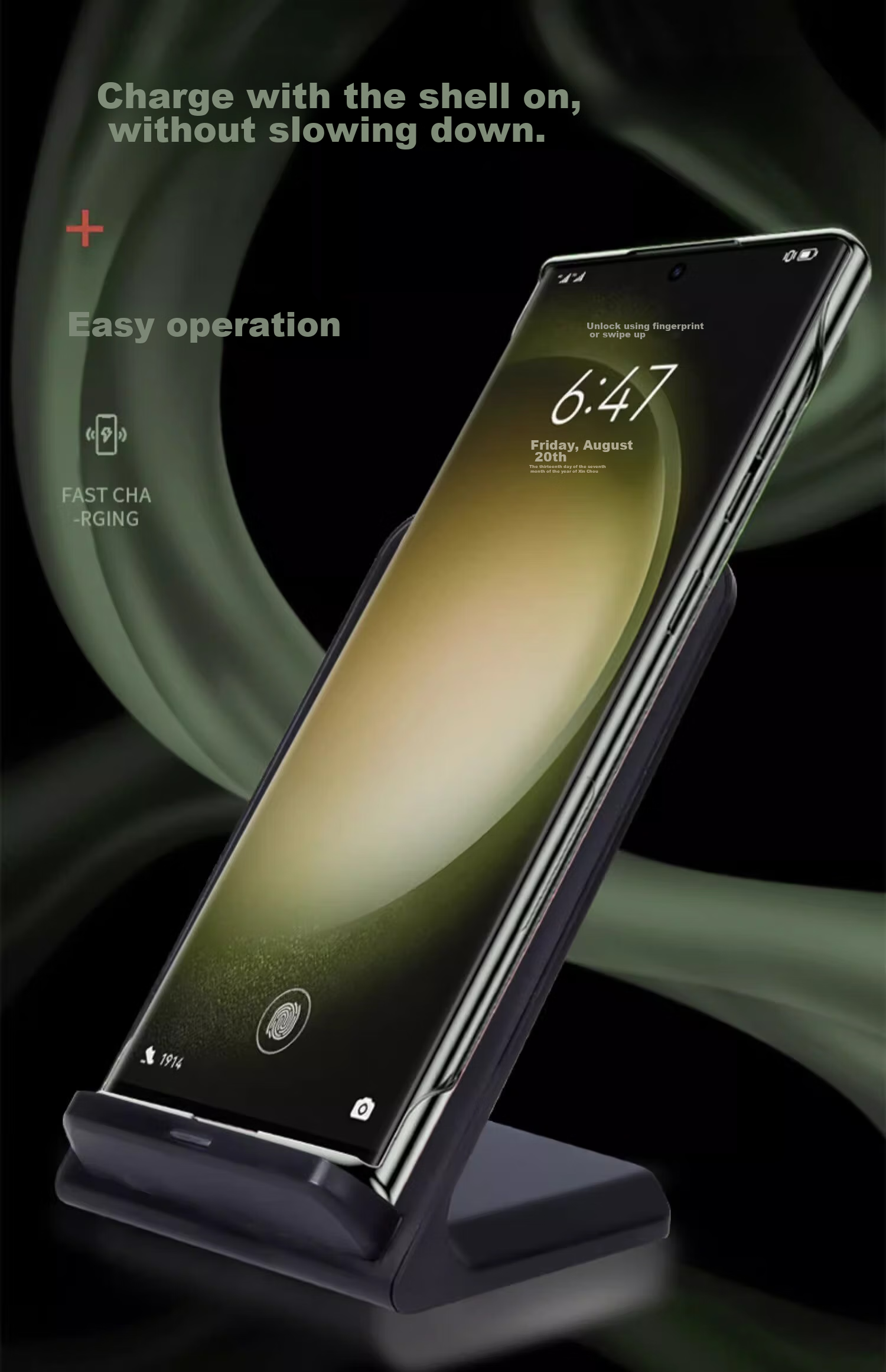 Чехол POZZO для Samsung S23+, прозрачный, противоударный, ультратонкий, защитный