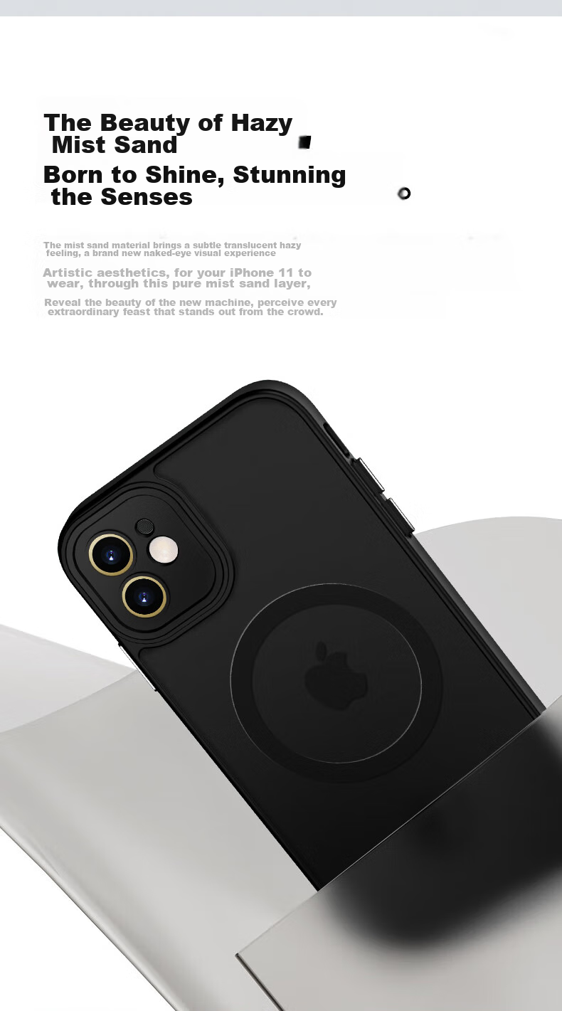 Чехол KEKLLE для iPhone 11, магнитный, с беспроводной зарядкой, противоударный, синий