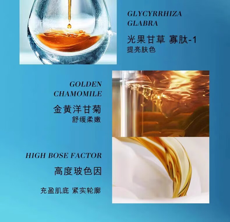 GUERBEIS护肤品套装水乳小样精华液眼霜礼盒海蓝小绿瓶情人节圣诞生日礼物