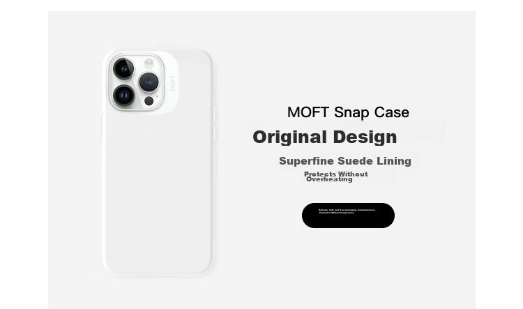 Магнитный держатель для телефона MOFT, версия Enhanced, серый