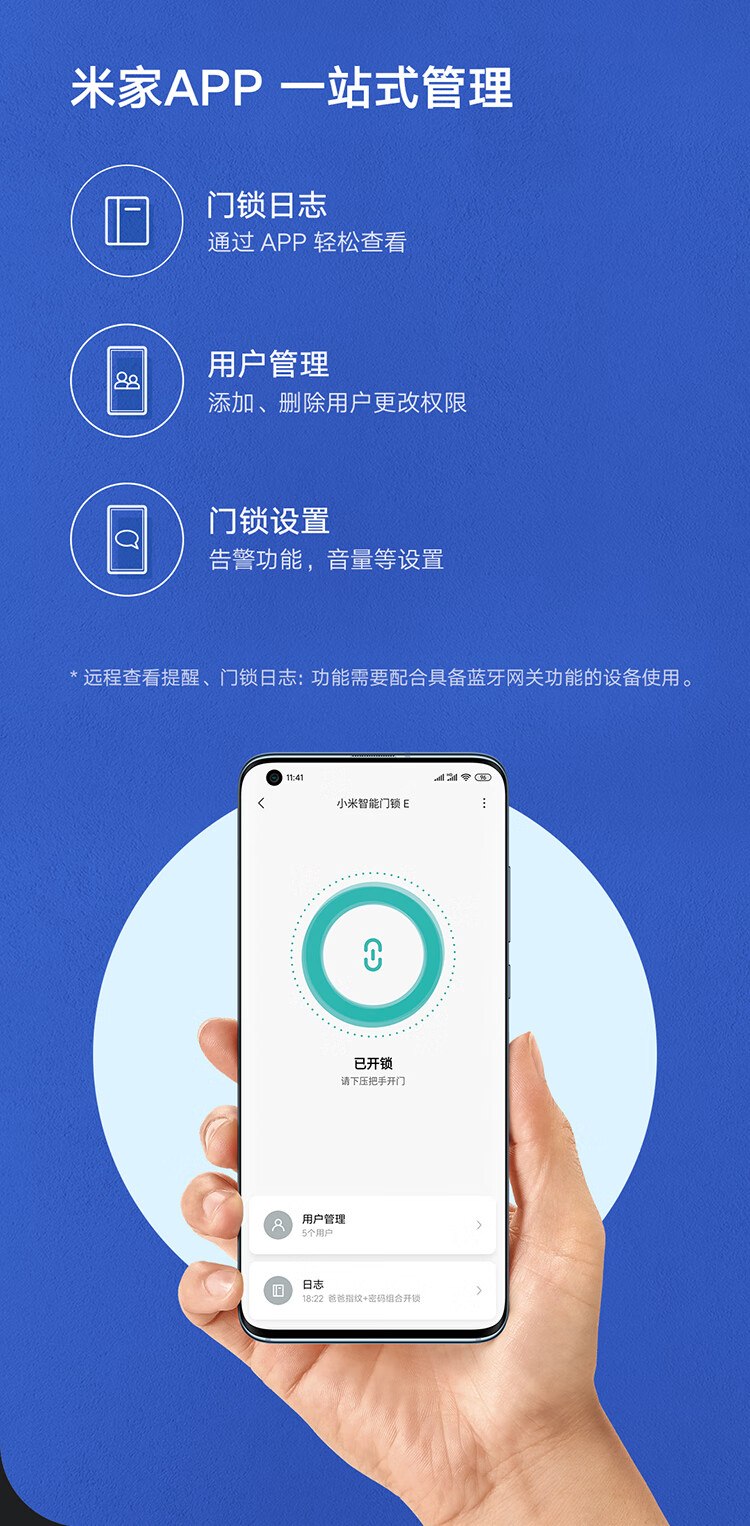 小米小米智能门锁 E如何,值得入手的原因分享！