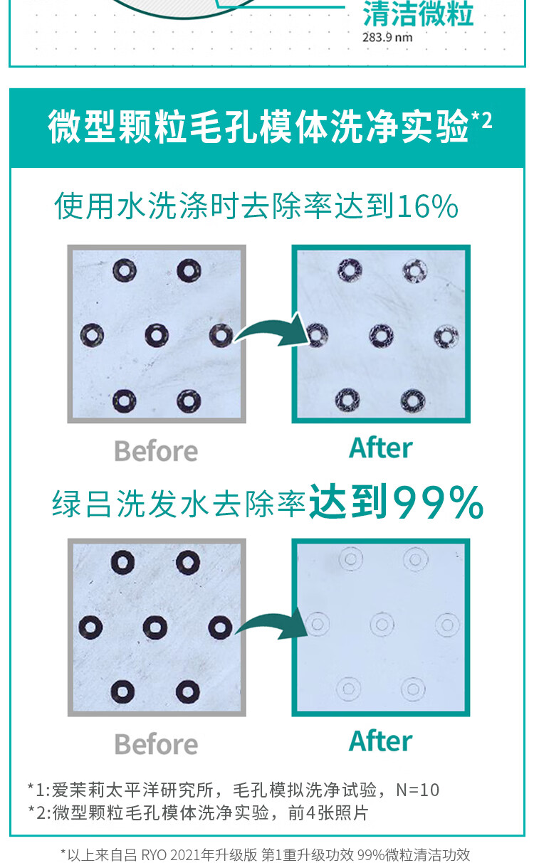 吕（Ryo）绿吕止痒控油去屑洗发水 400ml（清爽控油去屑止痒舒盈清润)