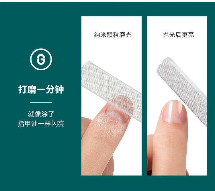 MR.GREEN 德国指甲锉打磨条美甲专用工具挫脚趾抛光条磨砂条锉刀婴儿修甲亮家用指甲灰单面