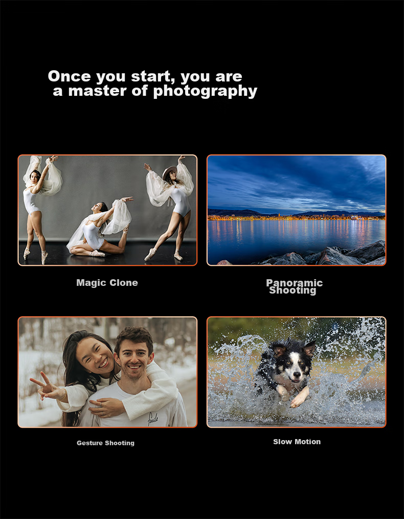 Стабилизатор для смартфона FUNSNAP Capture 2S, 3-осевой, для профессиональной фото- и видеосъемки