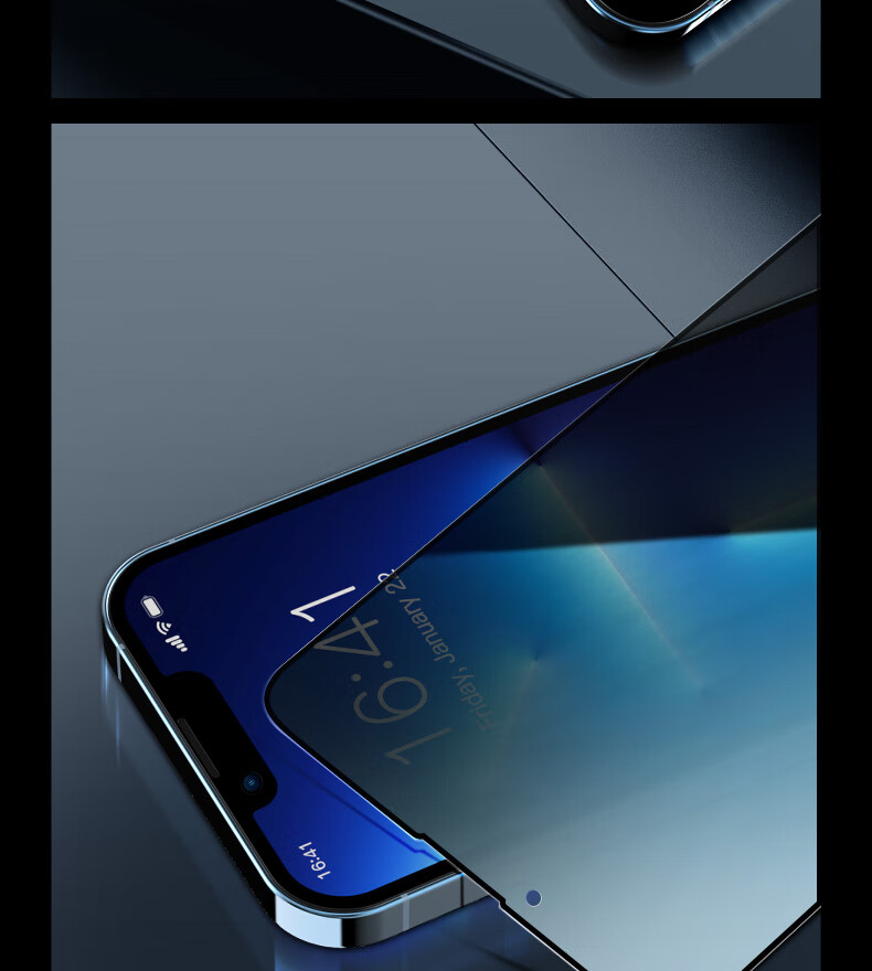 Защитное стекло Lanxingxiansheng для Apple iPhone 13 Pro Max, HD, антибликовое, полноэкранное, закаленное, противоударное, защита от отпечатков пальцев