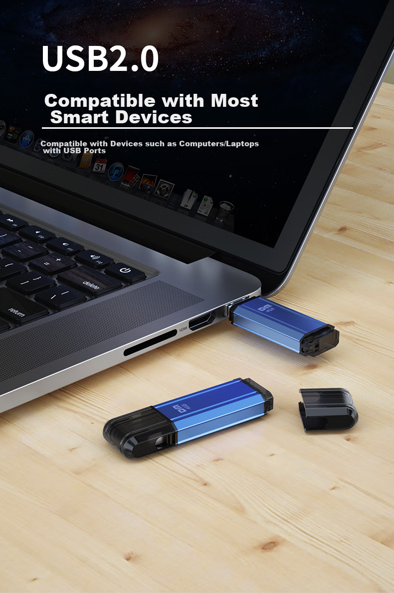 USB-флеш-накопитель DM PD206, 4 ГБ, USB 2.0, синий